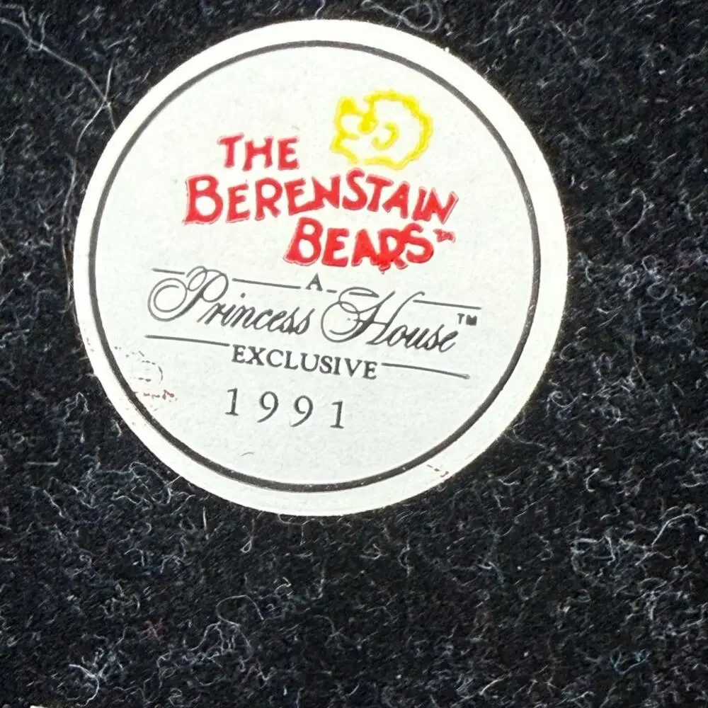 Vintage 90s Berenstain Bears 1991 Princess House Picture Frame 3